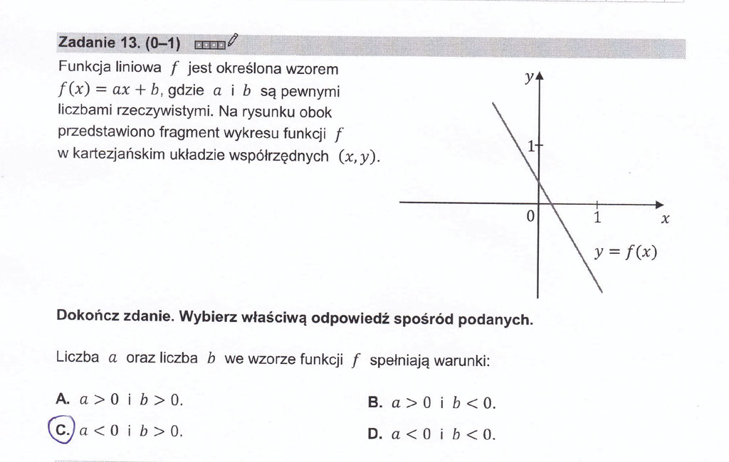 matura 2023 matematyka odpowiedzi zadanie 13